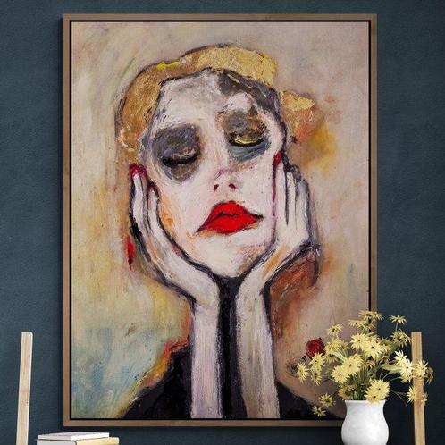 Arvydas Gaiciunas (Retne) - Sla N-2 – Abstract Expressionist, Antiek en Kunst, Kunst | Schilderijen | Modern