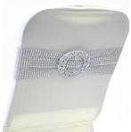 Elastische stoelversiering bruiloft Strasssteeneffect, Hobby en Vrije tijd, Nieuw