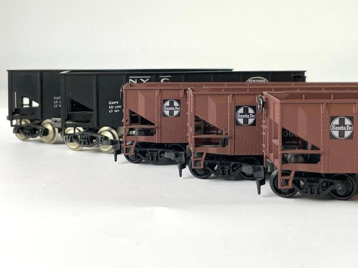 Fleischmann, Athearn H0 - Modeltrein goederenwagonset (5) -, Hobby en Vrije tijd, Modeltreinen | H0