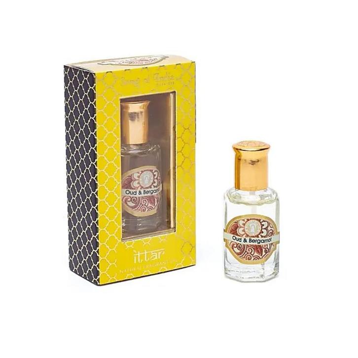 Geurolie Parfum Oudh/Bergamot- 10 ml - Song of India, Sport en Fitness, Gezondheidsproducten en Wellness, Ophalen of Verzenden