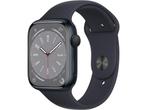 Apple Watch Series 8, 41mm, GPS, aluminium, Sportbandje, Verzenden, Zo goed als nieuw