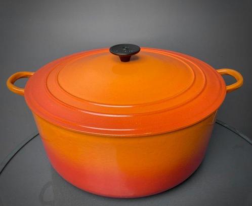 Le Creuset - Cocotte - Très grand modèle K - Émail, fonte, Antiek en Kunst, Antiek | Keukengerei