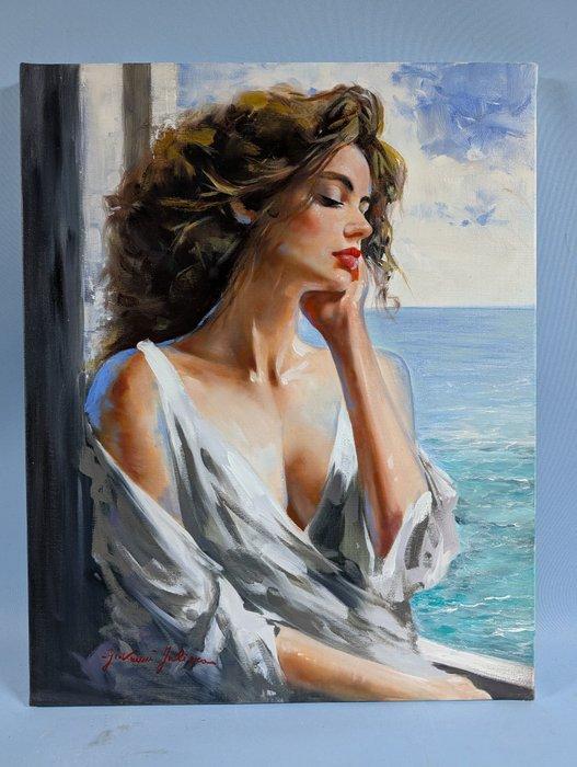 Giovanni Faliero (1960) - Ricordi intimi, Antiek en Kunst, Kunst | Schilderijen | Klassiek