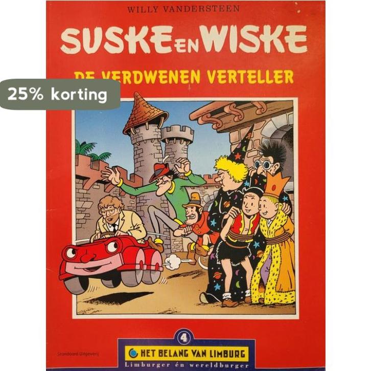 Suske en Wiske - De Verdwenen Verteller (Het Belang van, Boeken, Stripverhalen, Gelezen, Verzenden