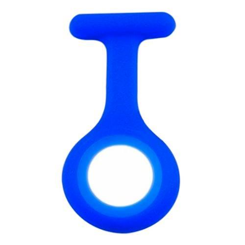 Fako - Verpleegstershorloge - Siliconen Hoesje - Royal Blauw, Handtassen en Accessoires, Horloges | Dames, Verzenden