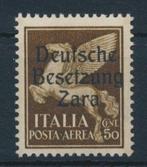 Duitse Rijk - Bezetting van Zara 1943 - Italiaanse, Gestempeld