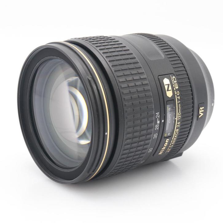 Nikon AF-S 24-120mm F/4 G ED VR | Occasion, Audio, Tv en Foto, Foto | Lenzen en Objectieven, Ophalen of Verzenden