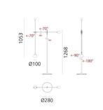 Artemide - Foster + Partners - Staande lamp - IXA 1111030A -, Antiek en Kunst