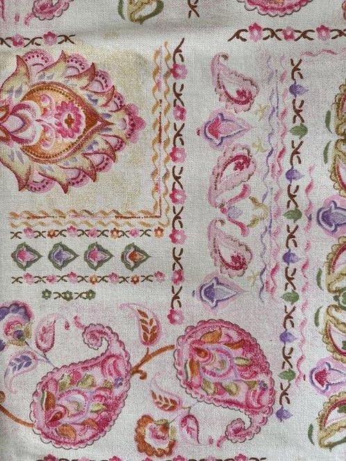 2 x 270 x 140 cm - tessuto della nota fantasia floreale, Antiquités & Art, Tapis & Textile