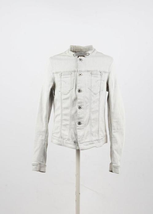 Vintage G-Star Jacket in White Size S, Kleding | Heren, Jassen | Winter, Ophalen of Verzenden