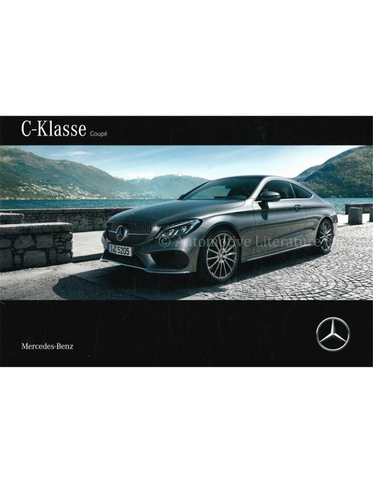 2015 MERCEDES BENZ C KLASSE COUPÉ BROCHURE NEDERLANDS, Livres, Autos | Brochures & Magazines