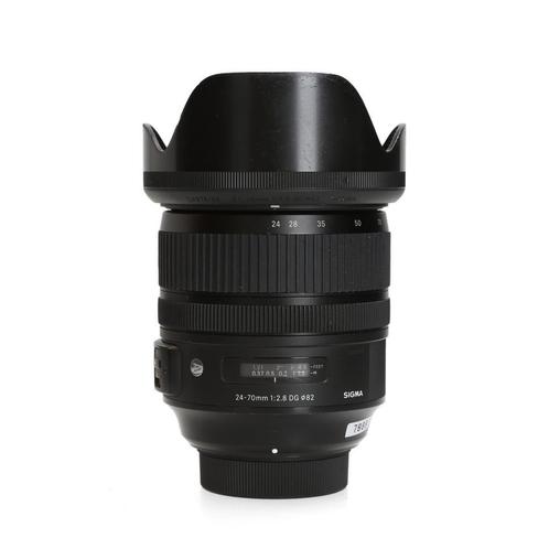 Sigma 24-70mm 2.8 DG HSM Art - Nikon, TV, Hi-fi & Vidéo, Photo | Lentilles & Objectifs, Comme neuf, Enlèvement ou Envoi