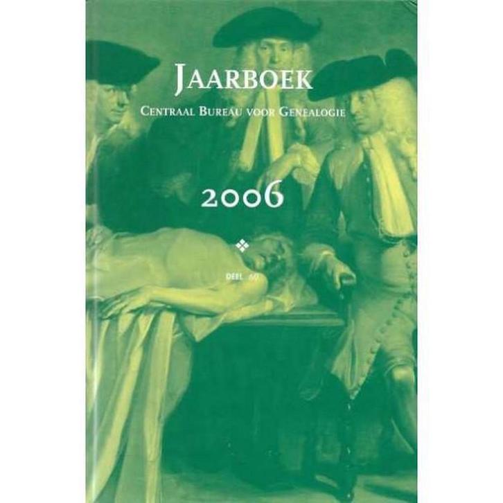 Jaarboek Centraal Bureau voor Genealogie deel 60, Boeken, Geschiedenis | Wereld, Zo goed als nieuw, Verzenden