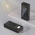 100.000mAh Solar Powerbank met 4 Poorten en 3 Types, Telecommunicatie, Verzenden, Nieuw, OLOEY
