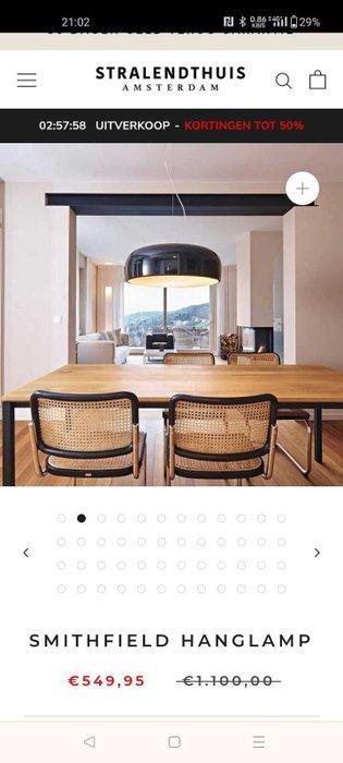 Flos - Jasper Morrison - Plafondlamp - Smithfield -, Antiek en Kunst, Antiek | Verlichting