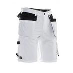 Jobman 2130 pantalon de peintre  d96 blanc/noir, Nieuw