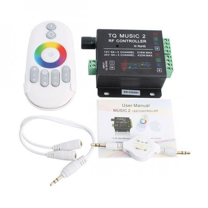 Muziek Gestuurde RGB Controller met RF Remote, Telecommunicatie, Zenders en Ontvangers, Verzenden