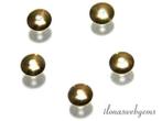 10 stuks Gold filled kralenkapjes ca. 4mm, Verzenden, Nieuw, Tussenstuk of Tussenkraal
