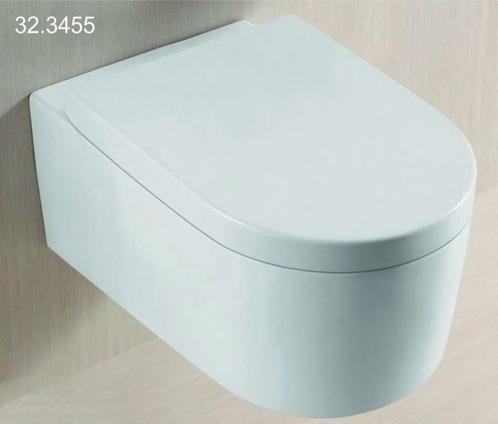 Sanifun Hangtoilet Galenia 550 wit combi, Bricolage & Construction, Sanitaire