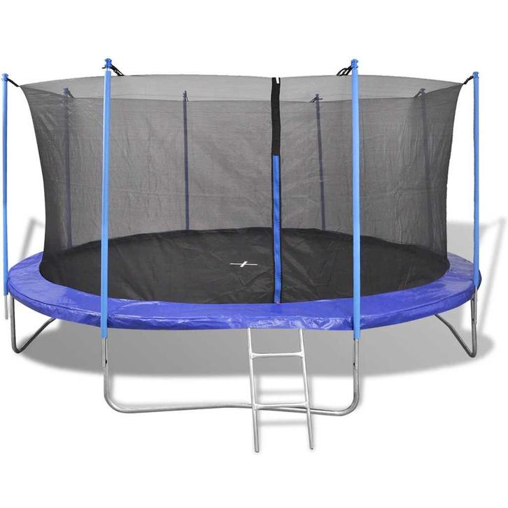 vidaXL 5-delige Trampolineset 4,26 m, Kinderen en Baby's, Speelgoed | Buiten | Trampolines, Nieuw, Verzenden