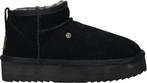 Warmbat Durack Suede Boot Plateau Dames Laarzen - Zwart M..., Verzenden