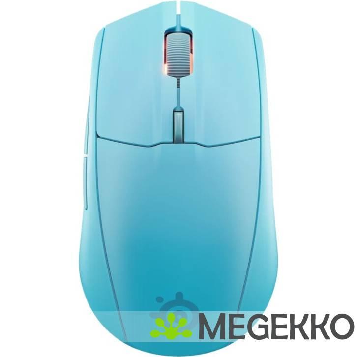 Steelseries Rival 3 WL Gen 2 Aqua Draadloze muis, Computers en Software, Overige Computers en Software, Nieuw, Verzenden