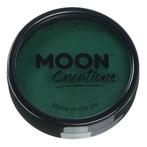 Moon Creations Pro Face Paint Cake Pots Dark Green 36g, Hobby en Vrije tijd, Verzenden, Nieuw