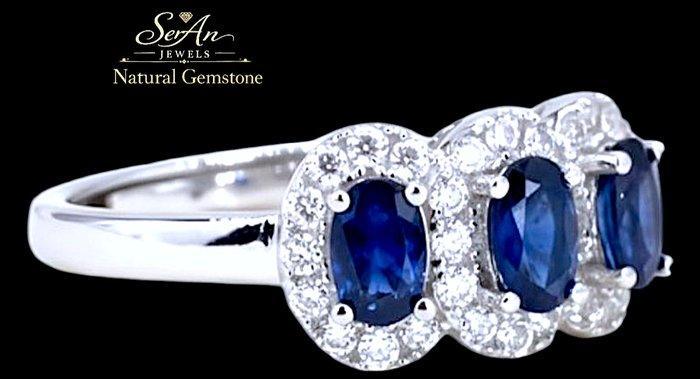 Zonder minimumprijs - Ring Zilver, Natuurlijke steen, zilver, Handtassen en Accessoires, Ringen