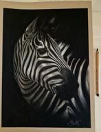 Moira Lazio - Ritratto iperrealistico zebra, fauna selvativa