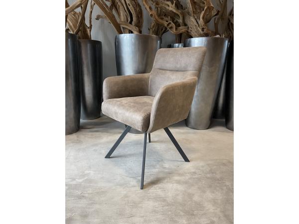 Veiling - Eetkamerstoel Manur (set van 6) Microvezel stof -, Huis en Inrichting, Stoelen