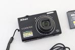 Nikon Coolpix S6200, 16MP, 10x Optische zoom Digitale camera, Audio, Tv en Foto, Fotocamera's Digitaal, Nieuw