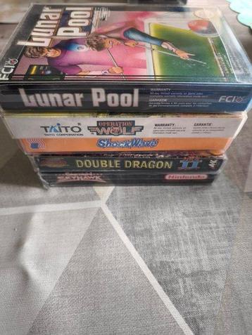 Nintendo - Nes - 5 Nes games - Videogame - In originele