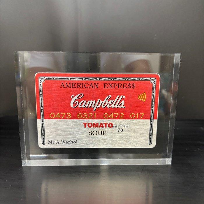 N.Nathan - Plexi Card A.Warhol, Antiek en Kunst, Kunst | Schilderijen | Modern