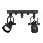 Spots opbouw Messing Opbouwspot Indigo Double Antiek Zwart, Maison & Meubles, Verzenden