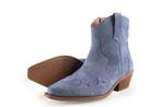 Manfield Cowboy laarzen in maat 38 Blauw | 5% korting, Kleding | Dames, Schoenen, Zo goed als nieuw, Manfield, Verzenden, Blauw