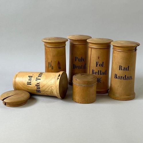 Apothekerspot (6) - Antique - Wonderfull collection; Herb, Antiek en Kunst, Antiek | Overige Antiek