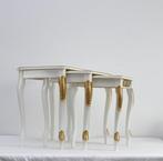 Tables gigognes - Bois - Trois tables dappoint, Antiquités & Art
