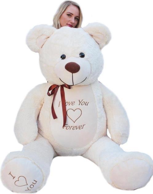 Grote zachte knuffelbeer 165cm - Ideaal voor kinderen, Kinderen en Baby's, Speelgoed | Knuffels en Pluche, Nieuw, Beer, Ophalen of Verzenden