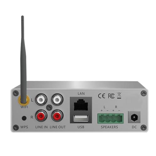 Wifi-Audio Versterker Aquasound Airplay + DLNA 50 Watt, Doe-het-zelf en Bouw, Sanitair, Bad, Nieuw, Ophalen of Verzenden