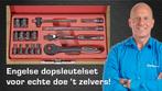 Smoos Dopsleutelset 1/4 opname 16-delig Engels - Smoos, Doe-het-zelf en Bouw, Gereedschap | Handgereedschap, Ophalen of Verzenden