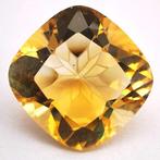 Zonder Minimumprijs Citrien  - 20.90 ct - Antwerp Laboratory, Handtassen en Accessoires, Edelstenen, Nieuw