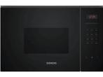 Siemens -  Inbouw Microgolf Met Grill - Zwart, Verzenden, 60 cm of meer, Nieuw, Inbouw