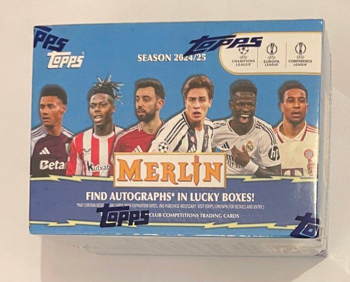 2024/25 Topps Merlin Insert card, Gesigneerde kaart,, Verzamelen, Stickers
