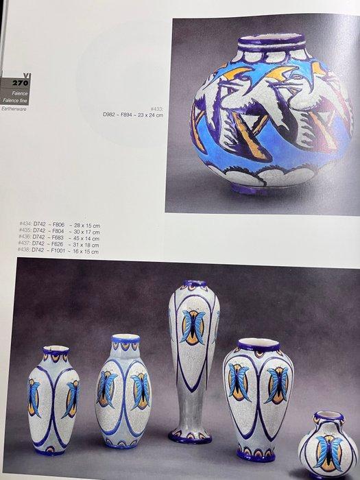 Keramis Boch, Boch Frères, Keramis - Charles Catteau - Vaas, Antiek en Kunst, Antiek | Glaswerk en Kristal