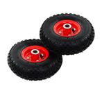 vidaXL Steekwagenwielen 2 st 3,00-4 (245x82) rubber, Zakelijke goederen, Verzenden