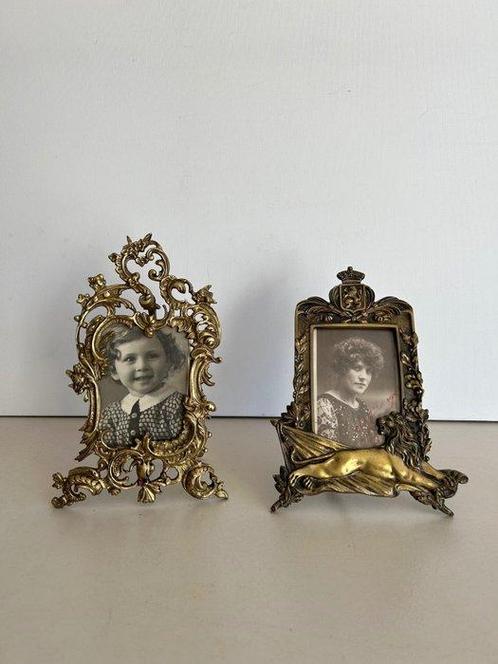 Fotolijst  - Koper - Art Deco, Antiek en Kunst, Curiosa en Brocante