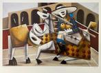SKEPA - Le picador et le taureau de bois (print 5/30), Antiquités & Art