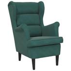 fauteuil groen | Retour Deal | EUR EUR Bespaar Nu!, Huis en Inrichting, Fauteuils, Gebruikt, Verzenden, 75 tot 100 cm, 50 tot 75 cm