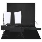 vidaXL Fotostudioset met verlichtingsset en achtergrond, Audio, Tv en Foto, Verzenden, Nieuw