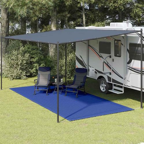 vidaXL Tenttapijt 250x550 cm blauw, Caravans en Kamperen, Tentaccessoires, Nieuw, Verzenden